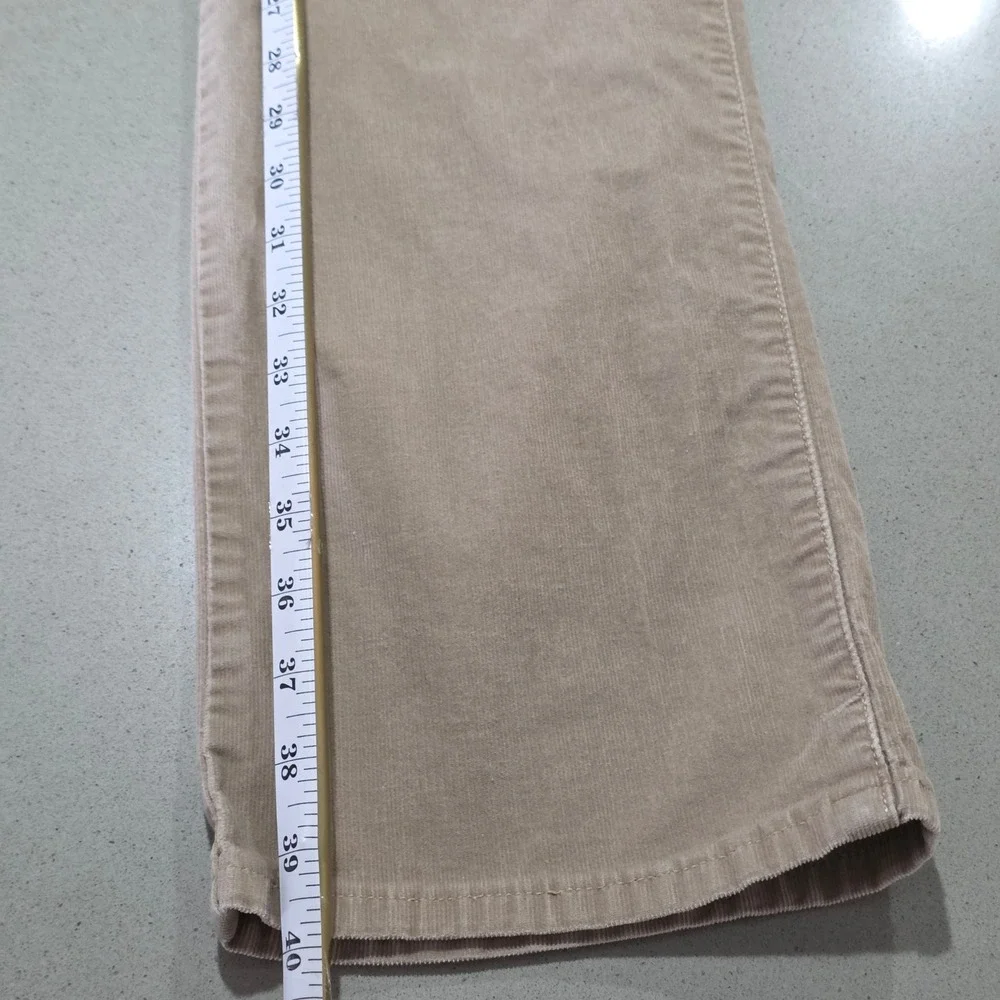 Levis 505 Straight Leg Corduroy Pants‎ Tan Khaki Mens 31x32 5-Pocket Trousers